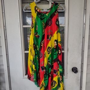 Bob Marley Dress (Multi-Color) size Medium.